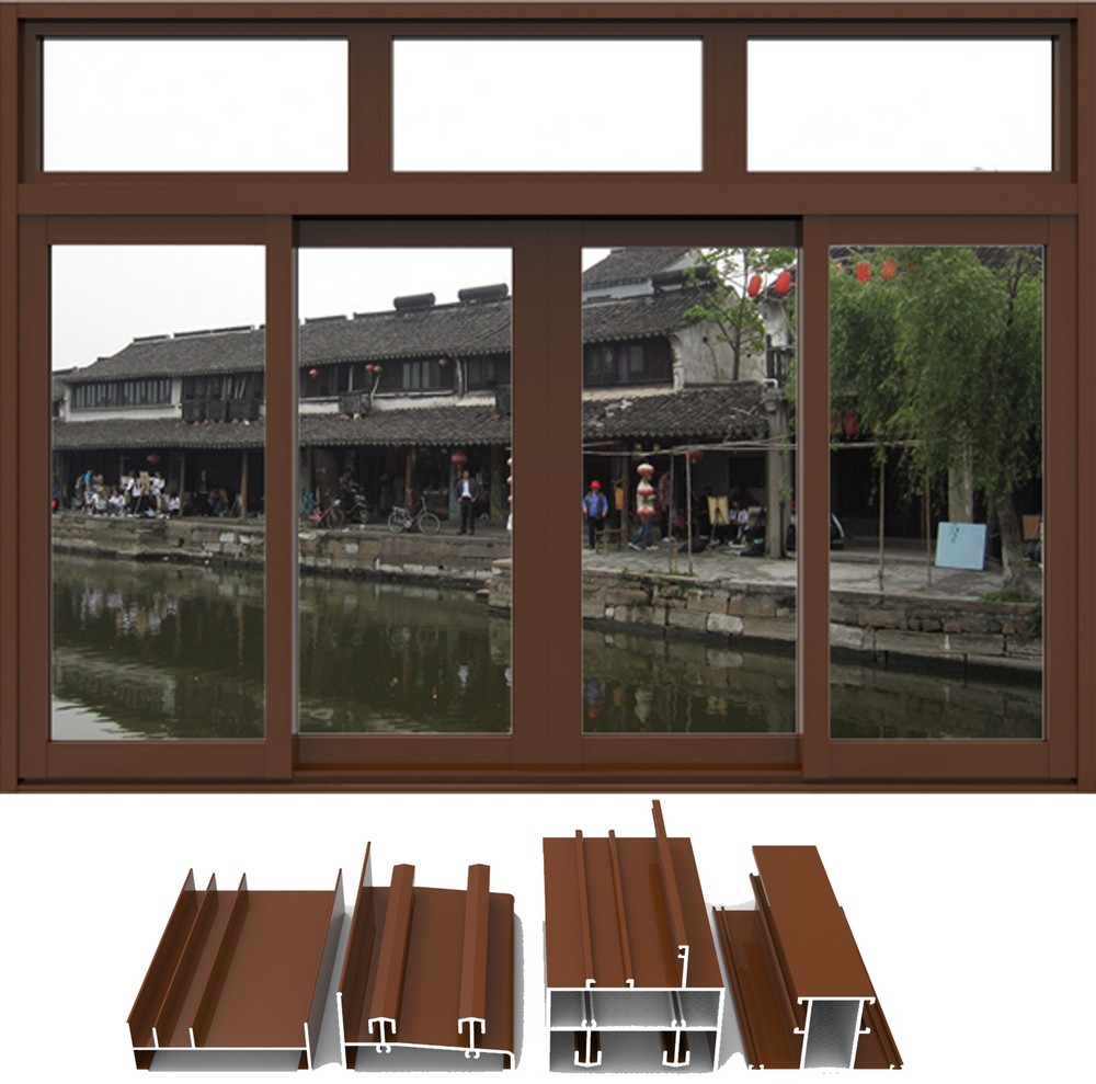 BGYA85 series sliding window