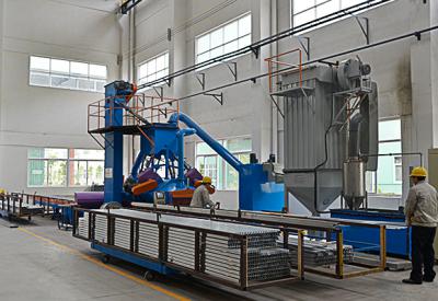 Sand blasting machine